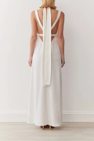 Behati Maxi Dress In Pearl