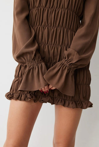 Chloe Dress In Coffee