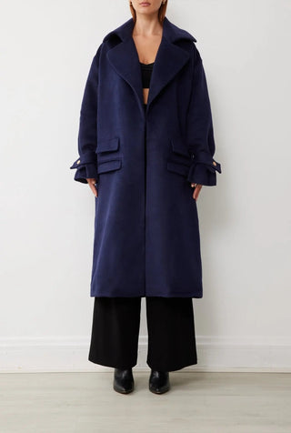 Costes Coat In Navy