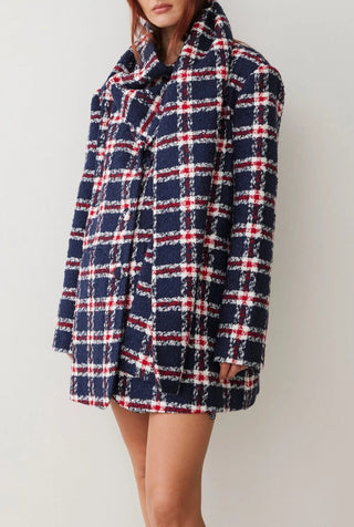 Olivia Coat In London Plaid